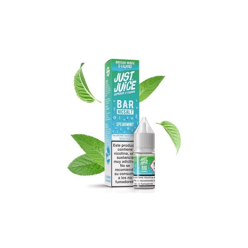 E-liquide Just Juice Bar Salt 10ml - Menthe verte 20mg | EliqVapoteur