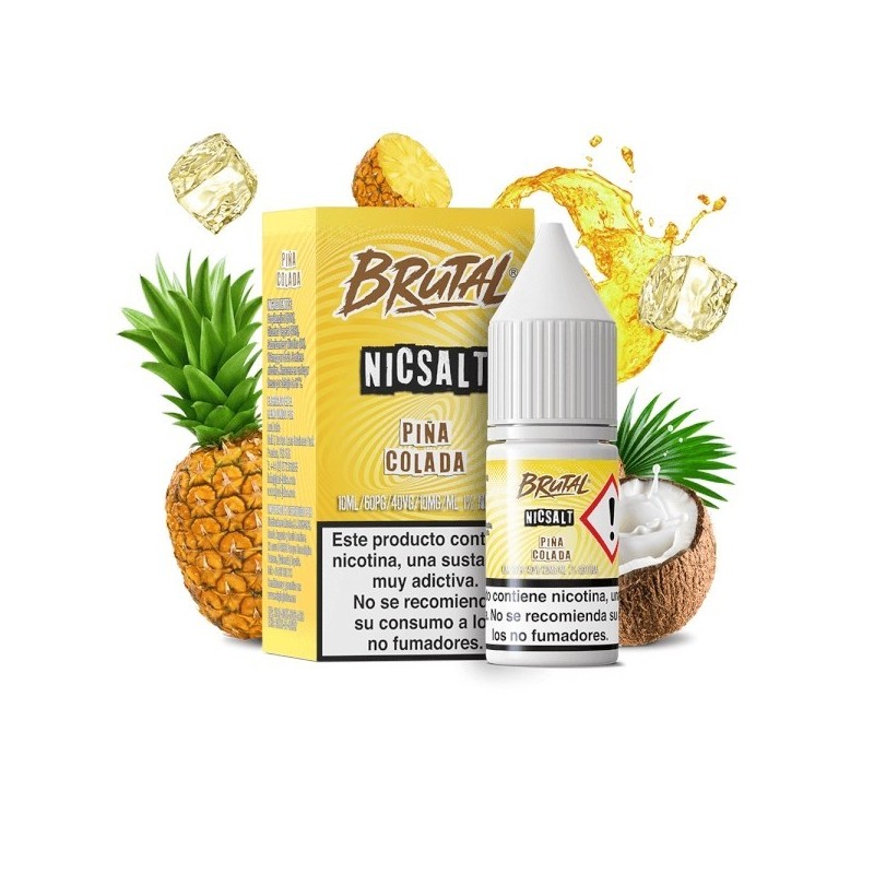 E-liquid Just Juice Brutal Salts 10ml - Piña colada 20mg | EliqVapoteur