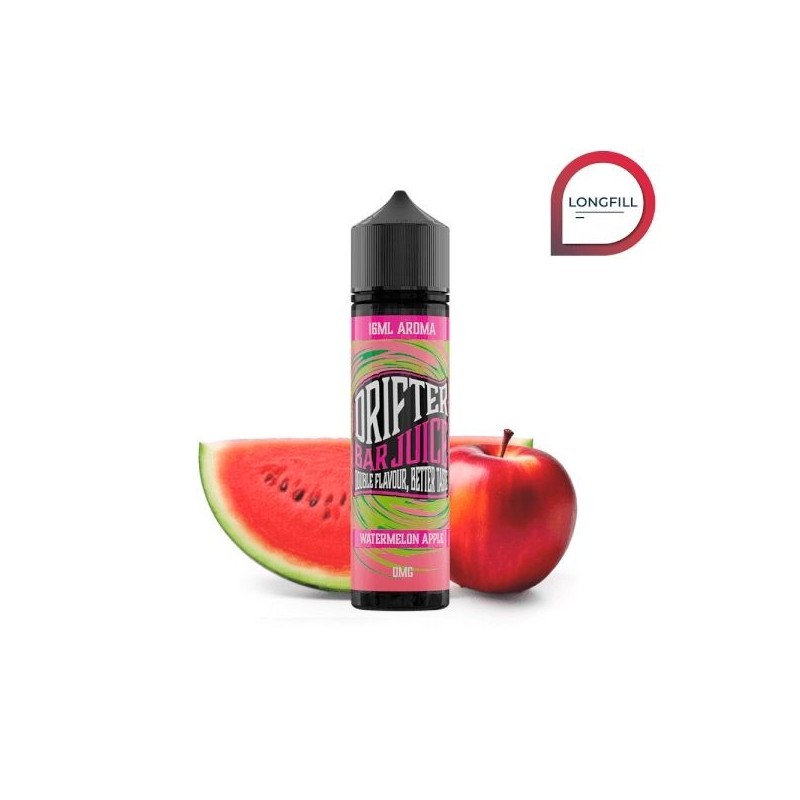 Longfill Drifter Bar 16/60ml - Pastèque Pomme | EliqVapoteur