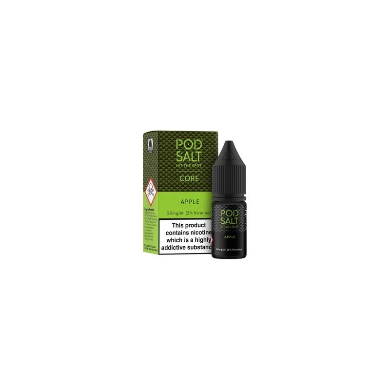 Liquid Pod Salt Core 10ml - Apple 20mg | Eliq Vapoteur