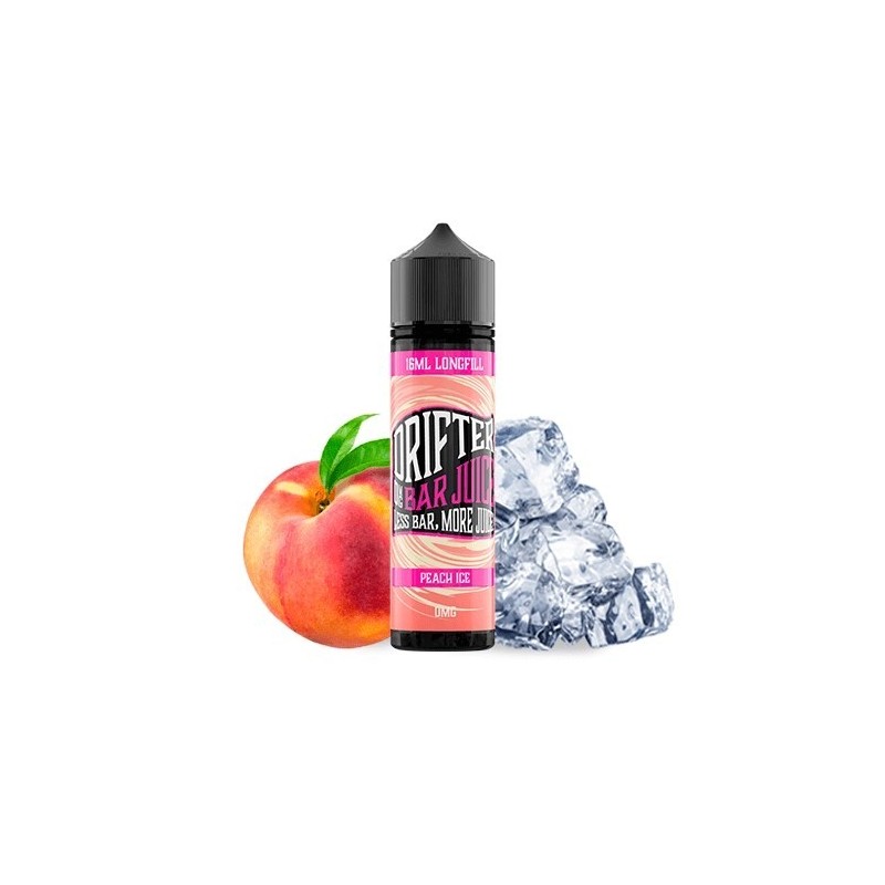 Longfill Drifter Bar 16/60ml - Pêche Glacée | EliqVapoteur