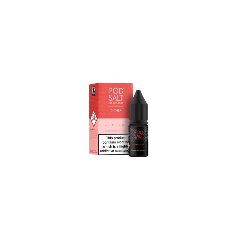 E-liquide Pod Salt Core 10ml - Red Apple Ice 20mg | EliqVapoteur