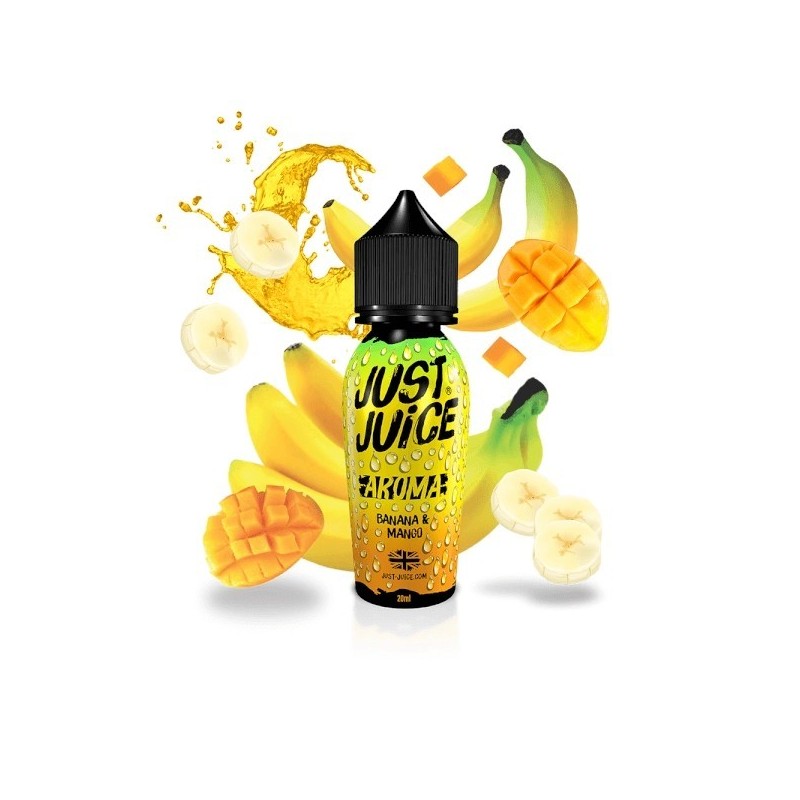 Longfill Just Juice Iconic 20/60ml - Banane Mangue | EliqVapoteur