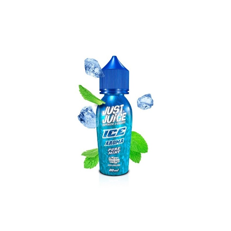 Longfill Just Juice Ice 20/60ml - Pure Mint | Eliq Vapoteur