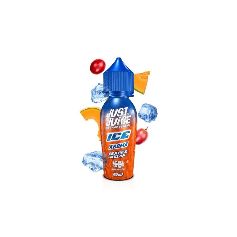 Longfill Just Juice Ice 20/60ml - Grape and Melon | Eliq Vapoteur