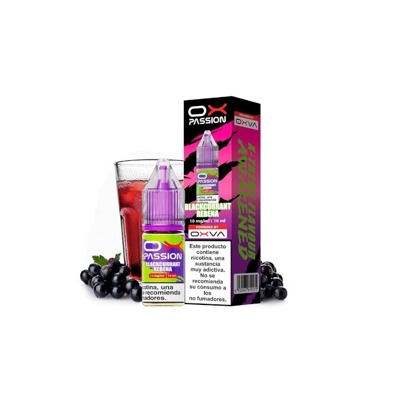 OXVA OX Passion Salt - Blackcurrant Rebena 20mg | EliqVapoteur
