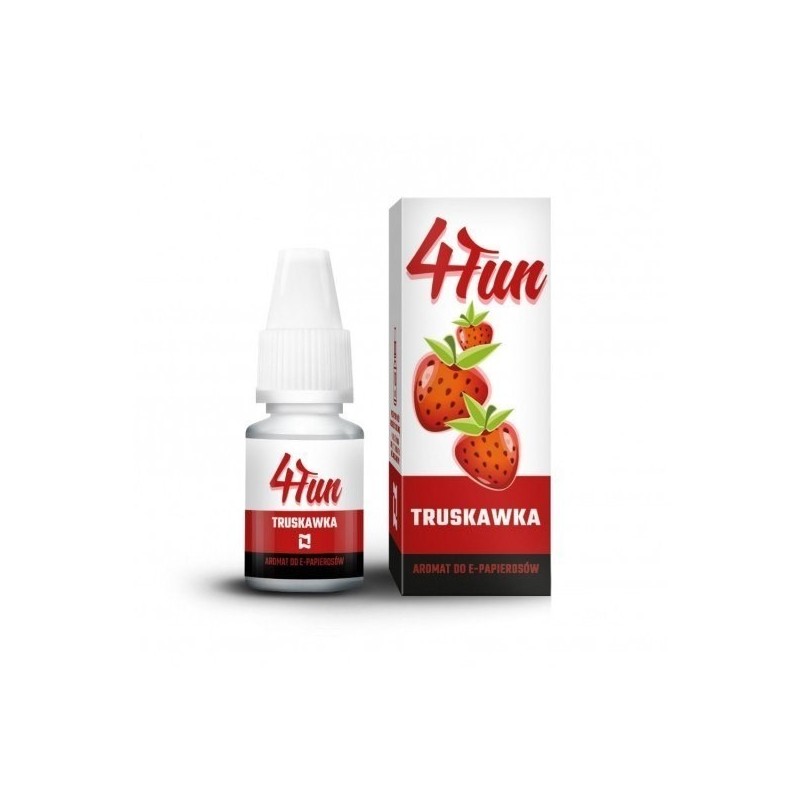 Aromat 4FUN - Truskawka 10ml | Eliq Vapoteur