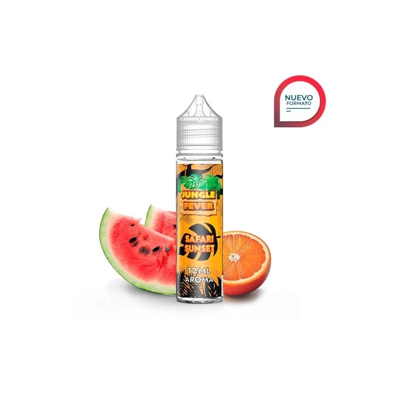 Longfill Jungle Fever 12/60ml - Safari Sunset | Eliq Vapoteur
