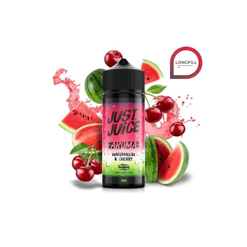 Longfill Just Juice Iconic 24/120ml - Watermelon & Cherry | Eliq Vapoteur
