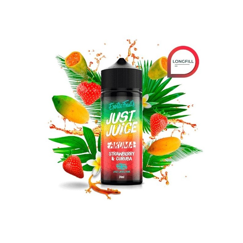 Longfill Just Juice Exotic Fruits 24/120ml - Fraise Curuba | EliqVapoteur