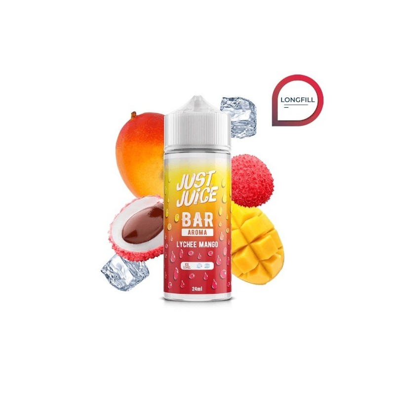 Longfill Just Juice Bar 24/120ml - Litchi Mangue | EliqVapoteur
