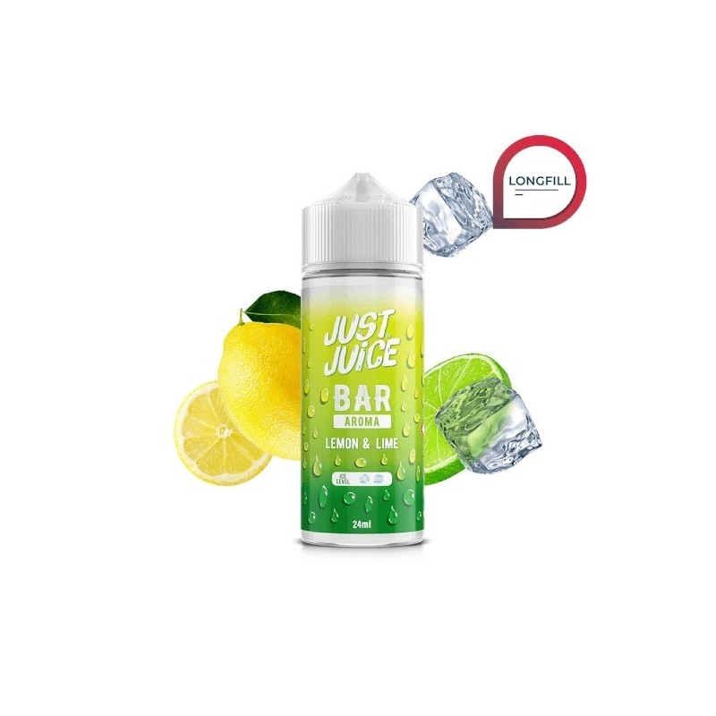 Longfill Just Juice Bar 24/120ml - Citron Vert Citron | EliqVapoteur