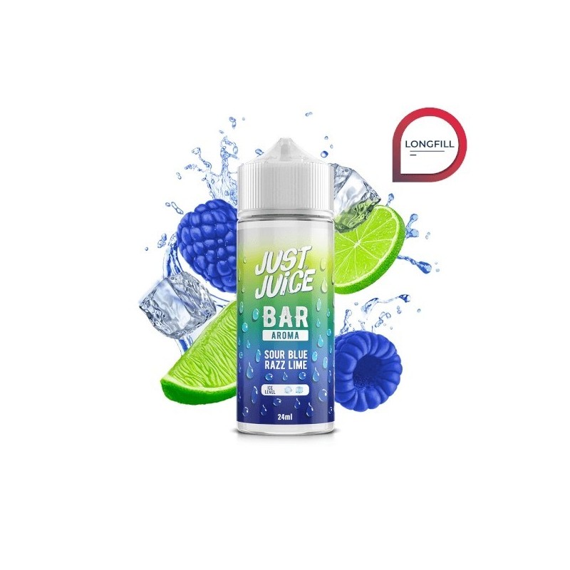 Just Juice Bar Longfill 24/120ml - Sour Blue Razz Lime | EliqVapoteur