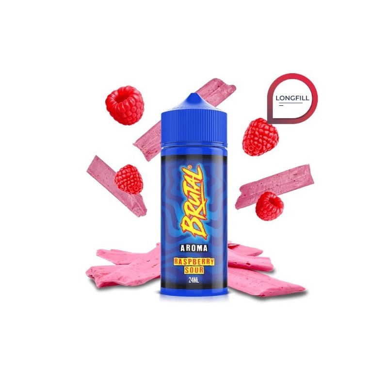 Longfill Brutal Drinks By Just Juice 24/120ml - Raspberry Sour | Eliq Vapoteur