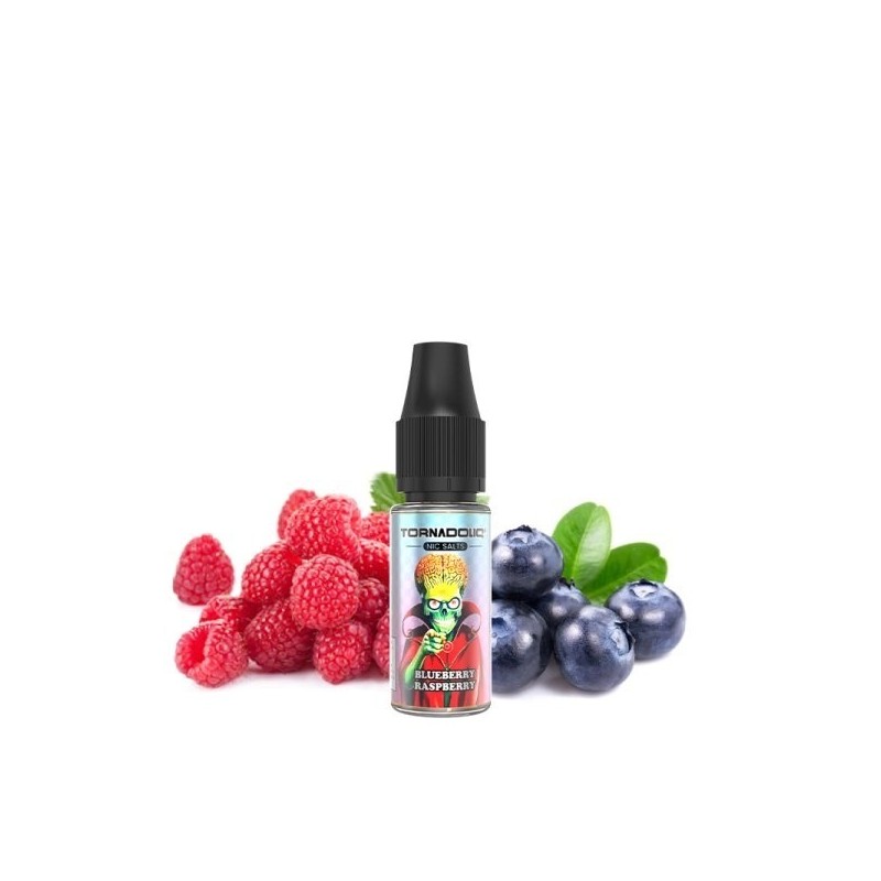 E-liquide Tornado Salt 10ml - Myrtille Framboise 20mg | EliqVapoteur