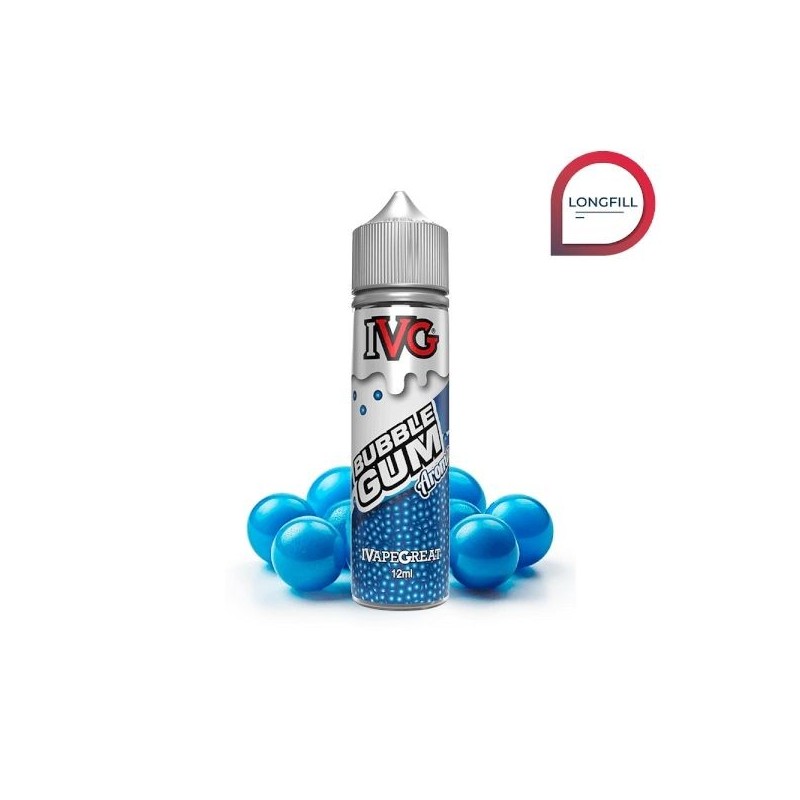 IVG Longfill 12/60ml - Bubblegum | EliqVapoteur