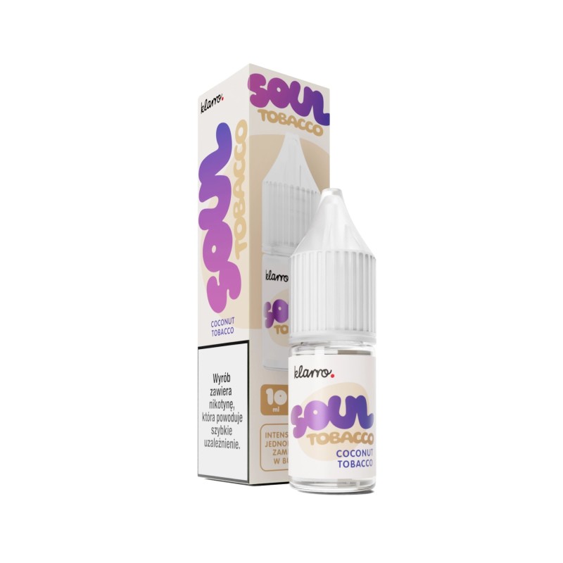 Liquid Klarro Soul Salt 10ml - Coconut Tobacco 20mg | Eliq Vapoteur