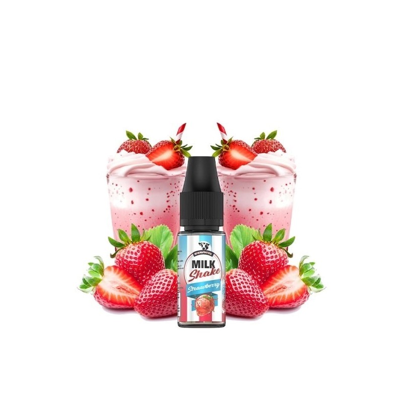 E-liquide Tornado Salt 10ml - Fraise Milkshake 20mg | EliqVapoteur