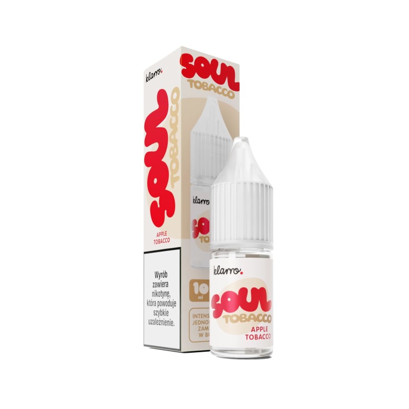 Liquid Klarro Soul Salt 10ml - Apple Tabacco 20mg | Eliq Vapoteur