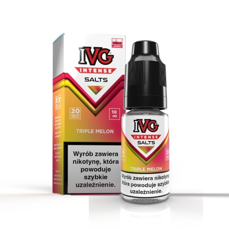 IVG Intense Salt E-liquid 10ml - Triple Melon 20mg | EliqVapoteur
