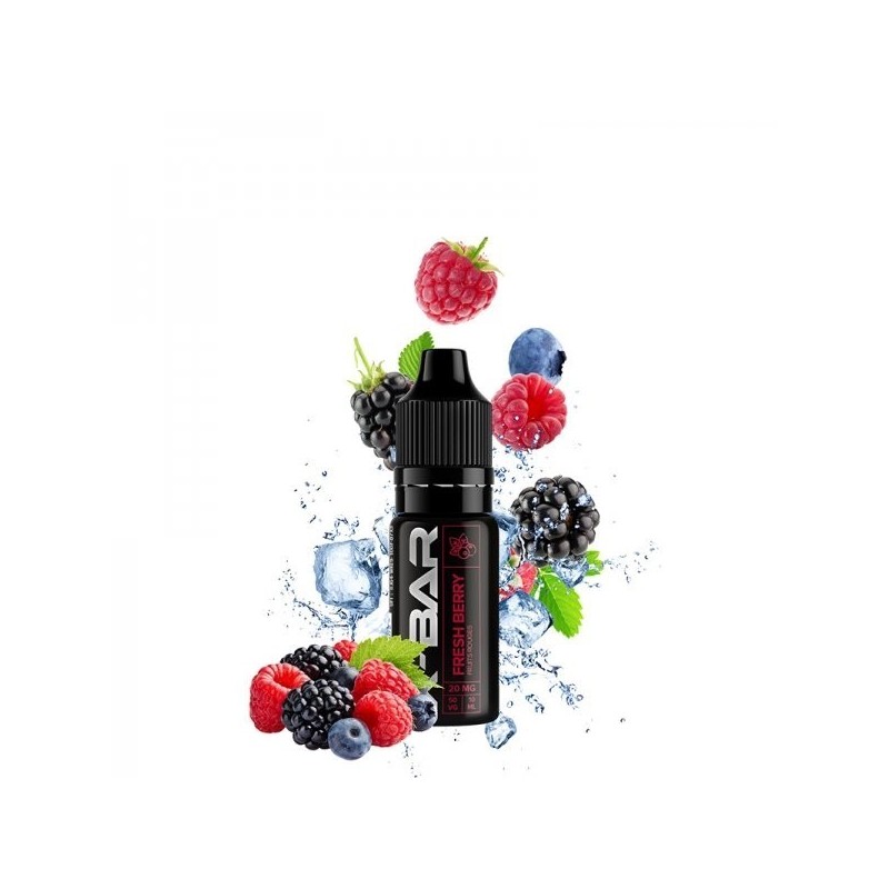 X-Bar Salt E-liquid 10ml - Fresh Berry 20mg | EliqVapoteur