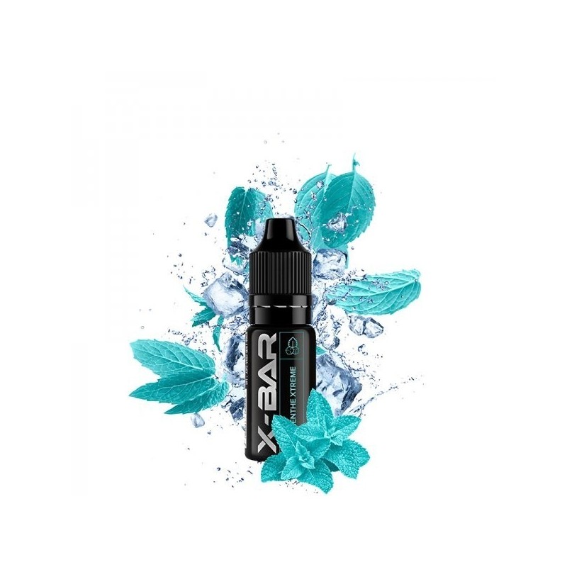 X-Bar Salt E-liquid 10ml - Xtreme Menthol 20mg | EliqVapoteur