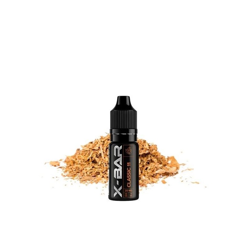 X-Bar Salt E-liquid 10ml - Classic 11 20mg | EliqVapoteur