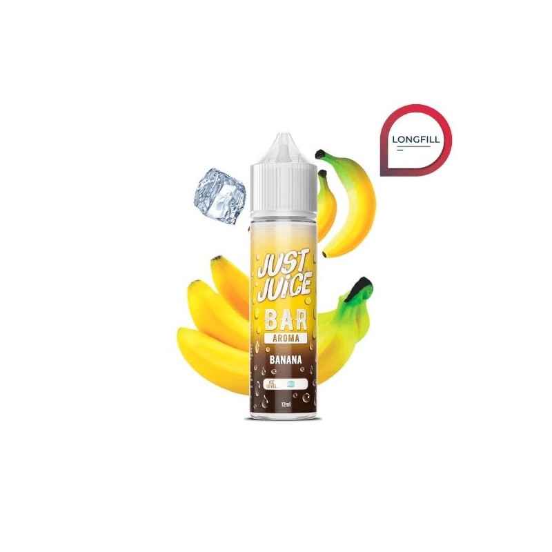 Longfill Just Juice Bar 12/60ml - Banana | Eliq Vapoteur