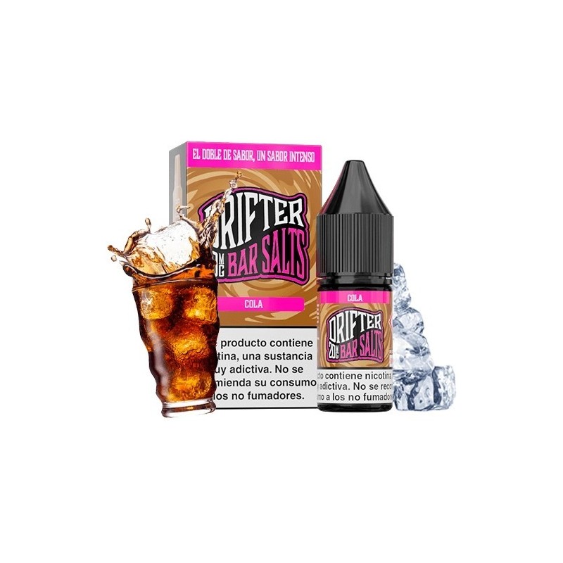 Liquid Drifter Bar Salts 10ml - Cola 20mg | Eliq Vapoteur