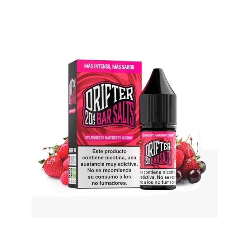 E-liquide Drifter Bar Salts 10ml - Fraise Framboise Cerise 20mg | EliqVapoteur