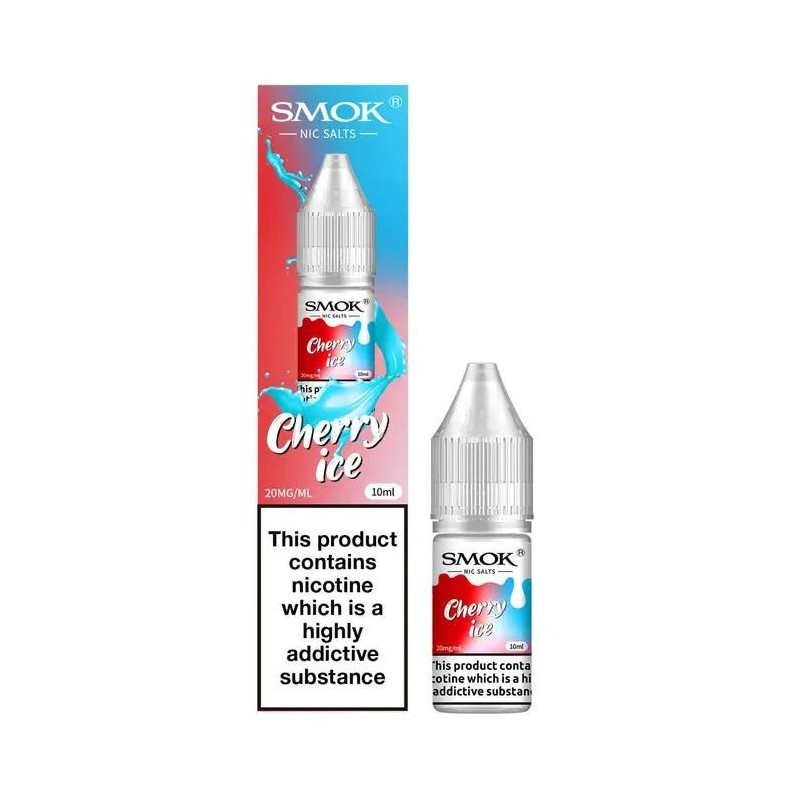 E-liquide Smok Nic Salts 10ml - Cerise Glacée 20mg | EliqVapoteur