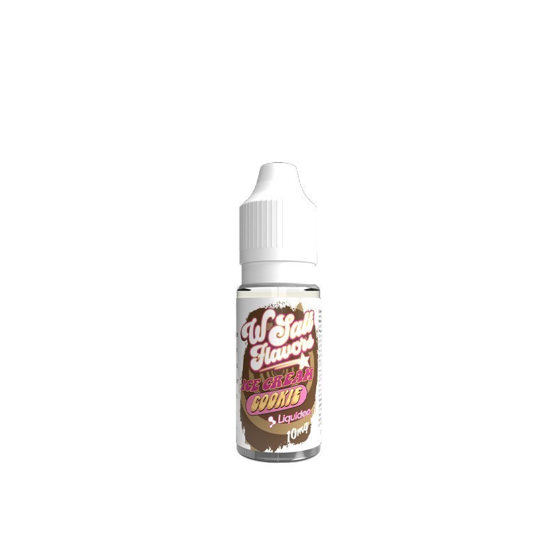 Wsalt Flavour E-liquid 10ml - Ice Cream Cookie 10mg | EliqVapoteur