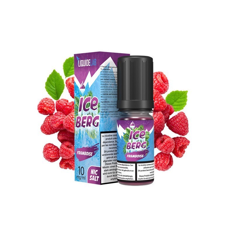 E-liquide Iceberg O'J Lab 10ml - Framboise 20mg | EliqVapoteur