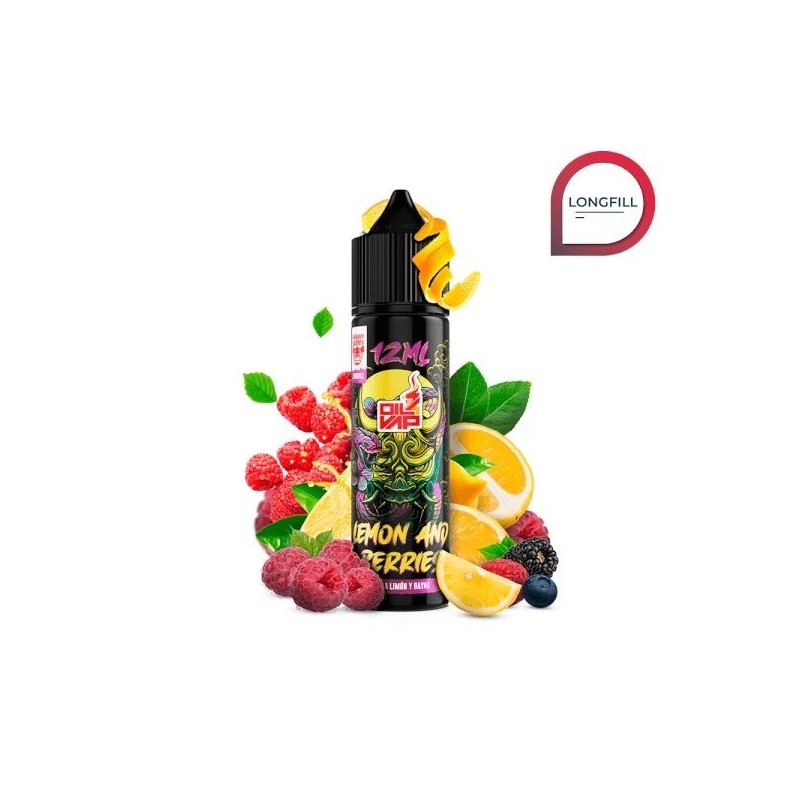 Longfill Oil4vap Kabuki 12/60ml - Citron et Baies | EliqVapoteur