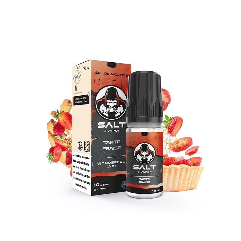 E-liquide E-Vapor Salt 10ml - Tart Fraise 20mg | EliqVapoteur