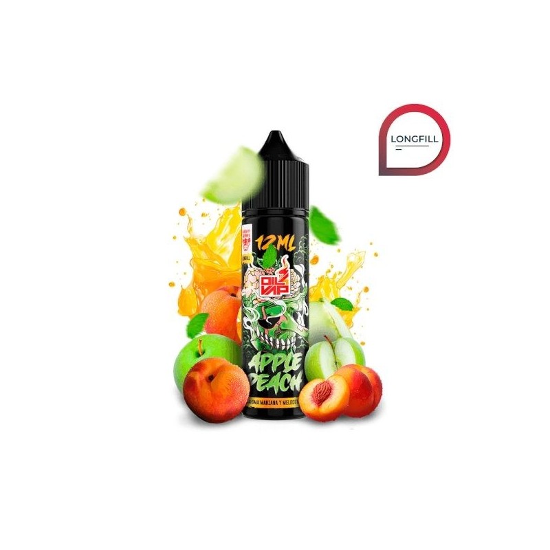 Longfill Oil4vap Kabuki 12/60ml - Pomme Pêche | EliqVapoteur