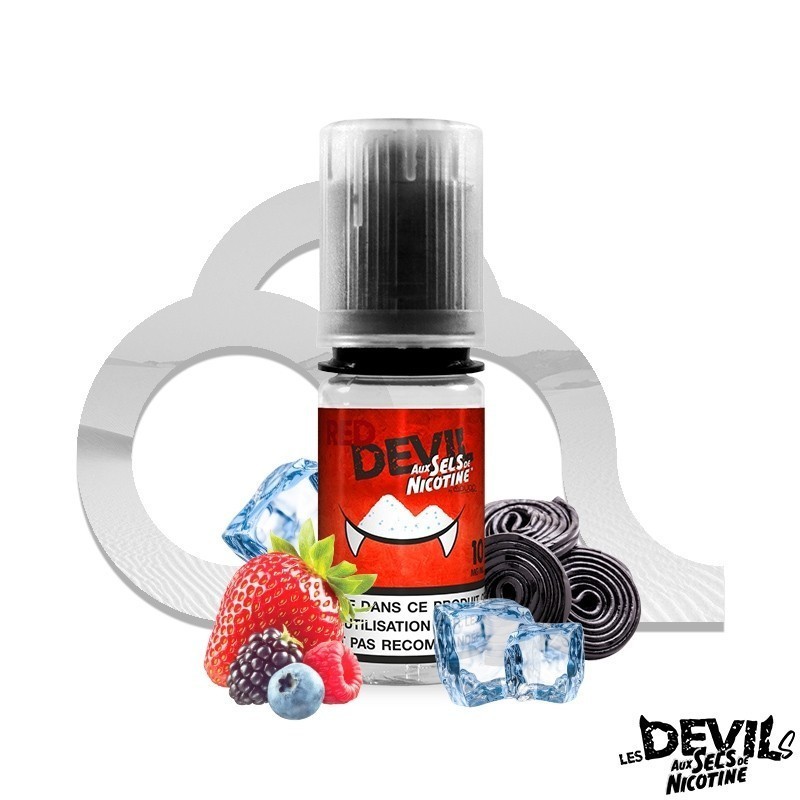 Red Devil Salt Nicotine E-e-liquid 10ml - Red Devil 19mg | EliqVapoteur