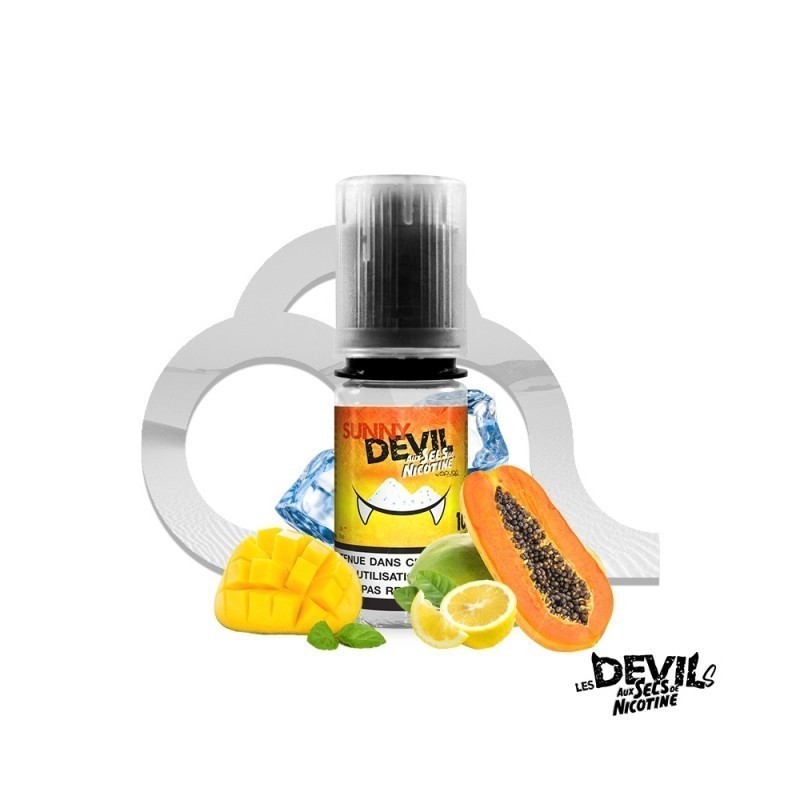 Liquid Devil Salt 10ml - Sunny Devil 19mg | Eliq Vapoteur