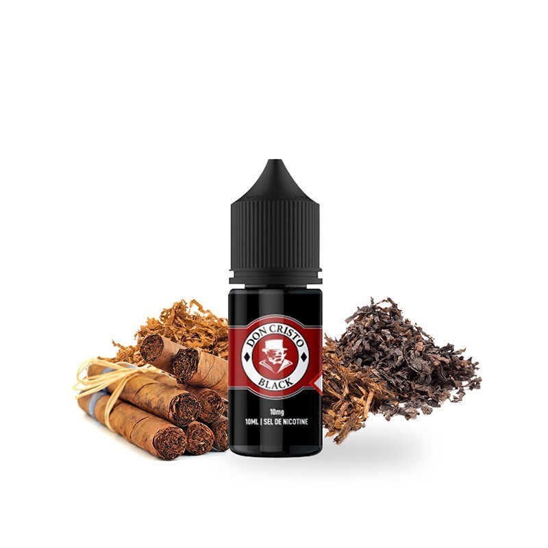 E-liquide Don Cristo Salt 10ml - Black 20mg | EliqVapoteur