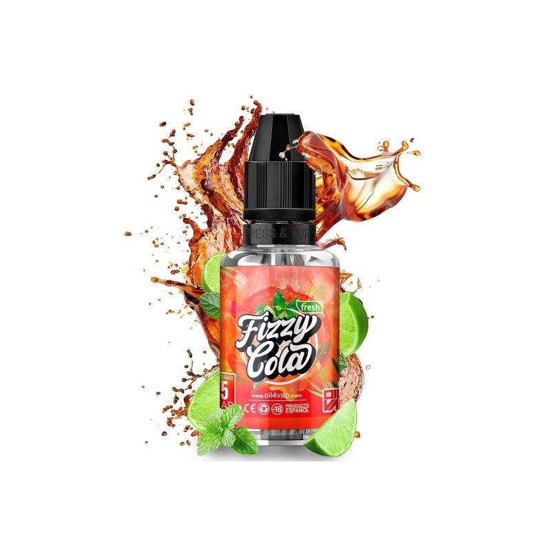Longfill Oil4vap (Pack) 8/30ml - Fizzy Cola | Eliq Vapoteur