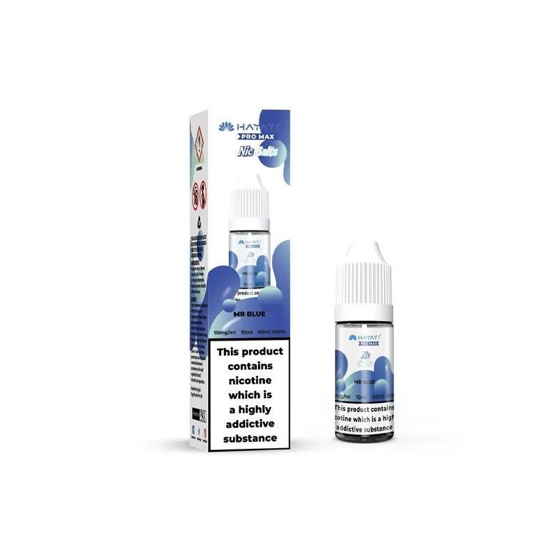 E-liquide Hayati Pro Max Nic Salts 10ml - Mr Blue 20mg | EliqVapoteur