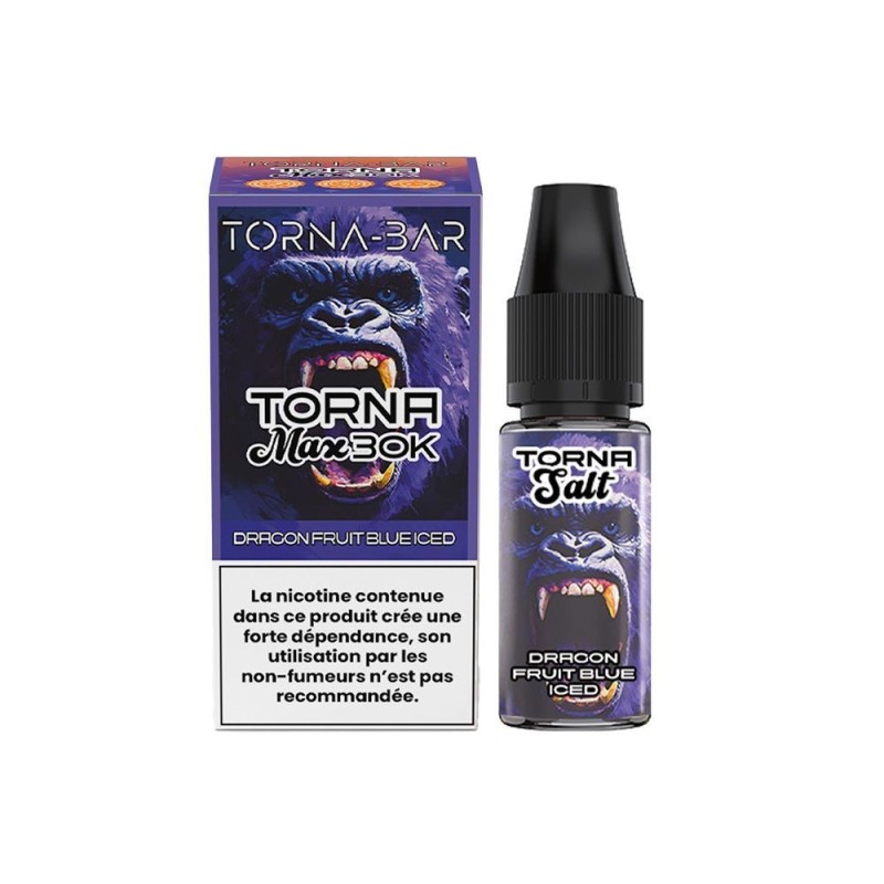 Torna-Bar Salt E-liquid 10ml - Blue Dragon Fruit Ice 20mg | EliqVapoteur