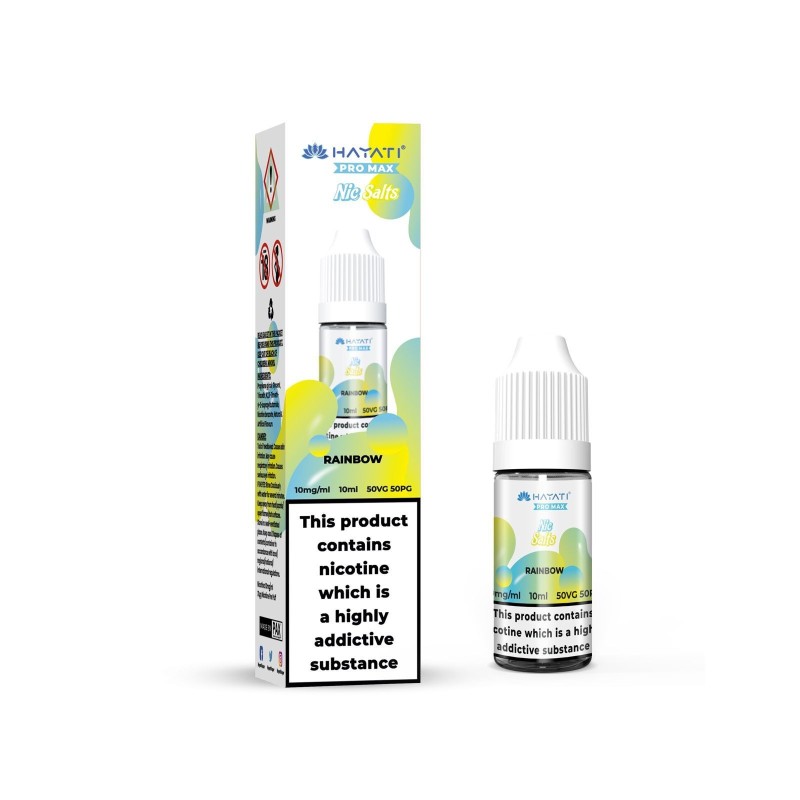 Hayati Pro Max Nic Salts E-liquid 10ml - Rainbow 20mg | EliqVapoteur