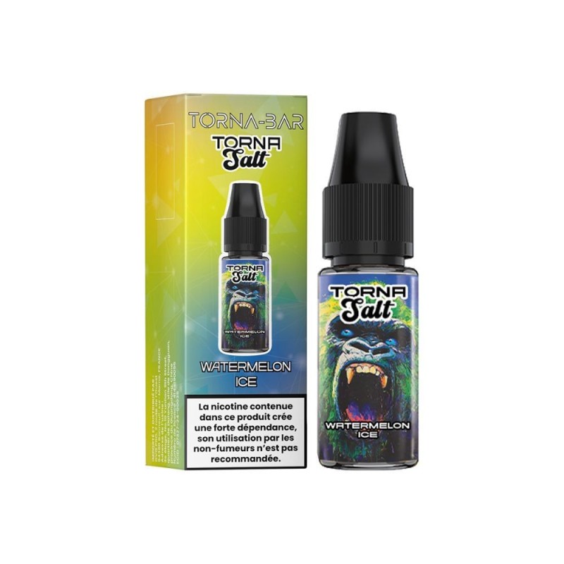 Liquid Torna-Bar Salt 10ml - Watermelon Ice 20mg | Eliq Vapoteur
