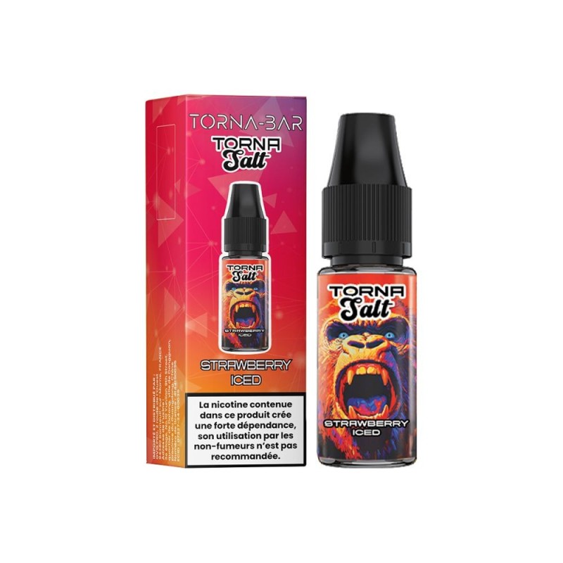 E-liquide Torna-Bar Salt 10ml - Fraise Glacée 20mg | EliqVapoteur