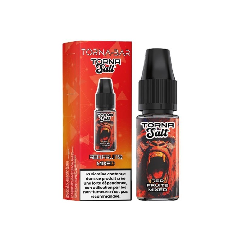 Torna-Bar Salt E-liquid 10ml - Mixed Red Fruits 20mg | EliqVapoteur