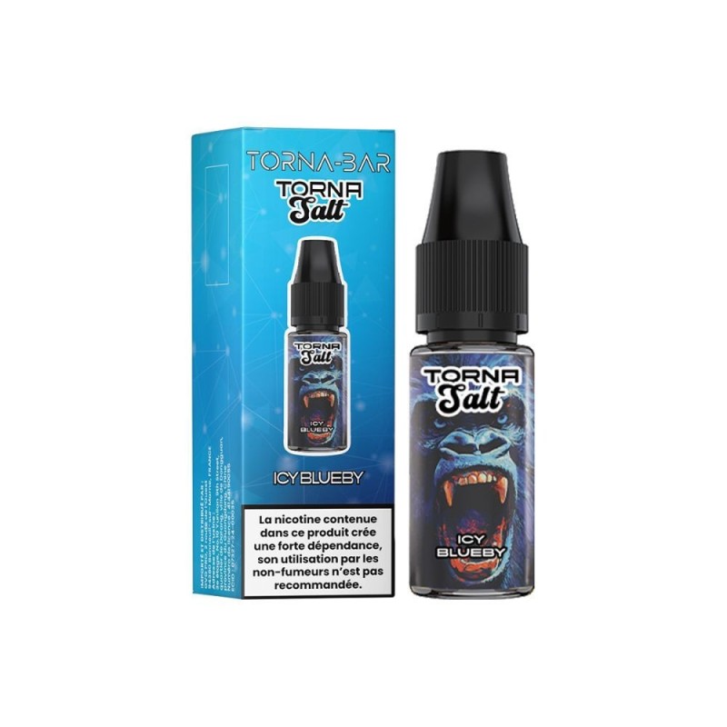 Liquid Torna-Bar Salt 10ml - Ice Blueby 20mg | Eliq Vapoteur