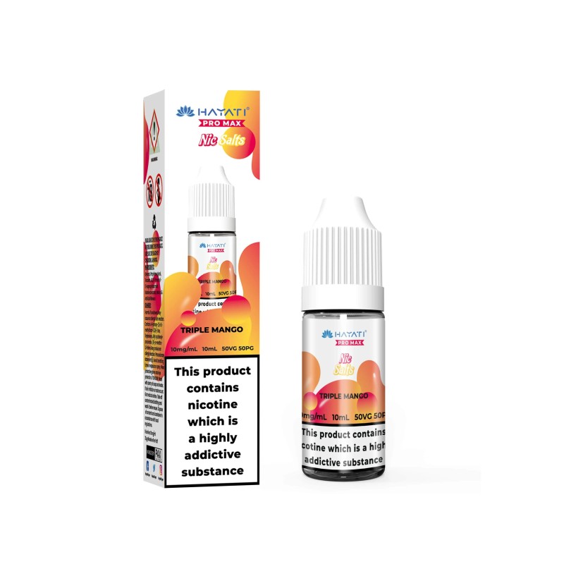 E-liquide Hayati Pro Max Nic Salts 10ml - Triple Mangue 20mg | EliqVapoteur