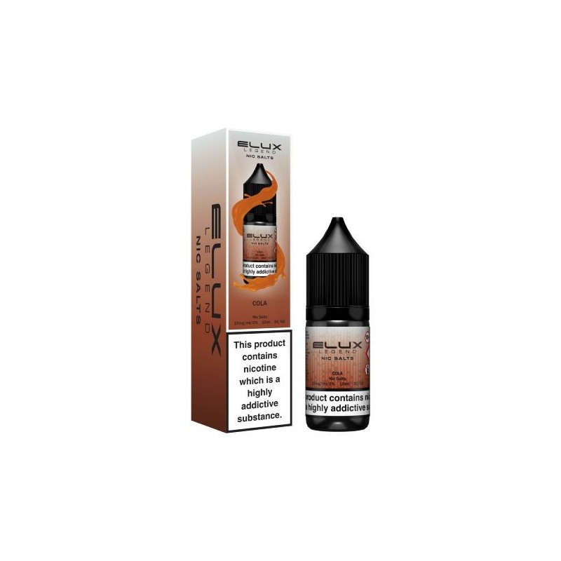 Liquid Elux Legend Nic Salts 10ml - Cola 20mg | Eliq Vapoteur
