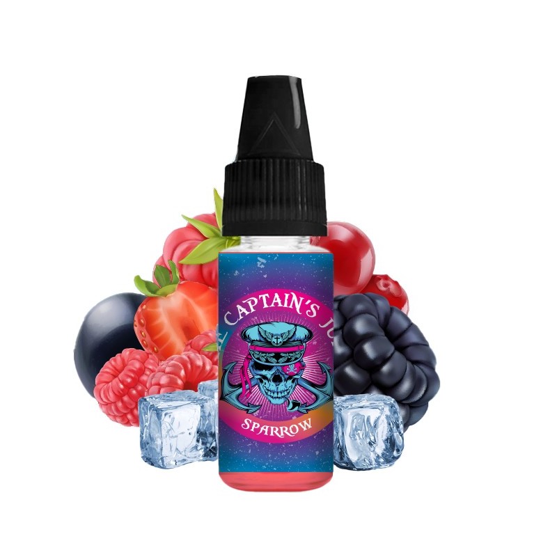 The Captain's Juice 10ml - Sparrow 20mg | EliqVapoteur